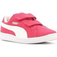 Puma 360161 Sport shoes Kid Fucsia/bianco boys\'s Children\'s Shoes (Trainers) in pink