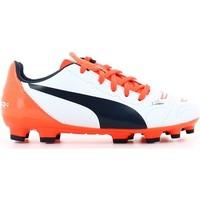 puma 103230 scarpa calcio kid boyss childrens football boots in white