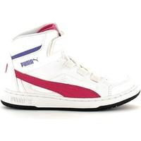 Puma 356809 Sport shoes Kid Bianco girls\'s Children\'s Trainers in white
