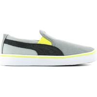 Puma 357899 Slip-on Kid Grey boys\'s Children\'s Slip-ons (Shoes) in grey