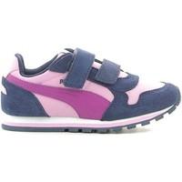 Puma 360737 Sport shoes Kid Navy/fuchsia girls\'s Children\'s Walking Boots in Multicolour