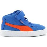 puma 358203 sport shoes kid boyss childrens trainers in blue