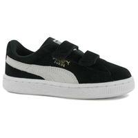 Puma Suede 2 Strap Fashion Trainers Childrens