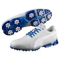 puma titantour ignite golf shoe grey violet puma white true blue uk 75