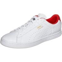Puma Court Star Crafted white/high risk red