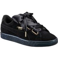 Puma Suede Heart Satin black/black