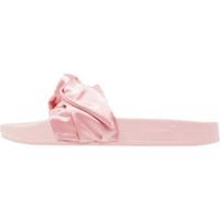 puma wmns bow slide silver pinksilver