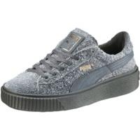 Puma Suede Platform Elemental Wmn steel gray/steel gray/steel gray