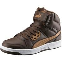 Puma Rebound Street Fur High-Tops chocolate brown/chocolate brown