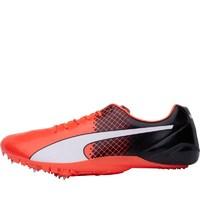 Puma Mens EvoSPEED Electric Tricks Sprint Spikes Red/Black/White