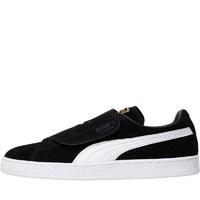 Puma Mens Suede Wrap Trainers Black/White