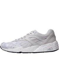 Puma Mens R698 Marble Roxx Trainers Whisper White