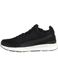 Puma Mens IGNITE Sock Trainers Black/White