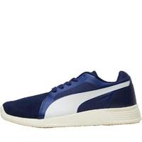 puma mens st trainer evo trainers peacoatwhite