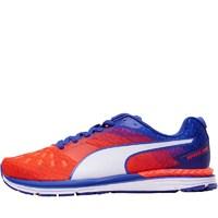 Puma Womens Speed 300 Ignite Neutral Running Shoes Red/Blue