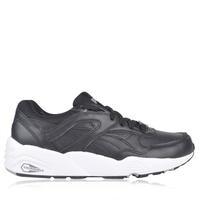 PUMA R698 Leather Trainers