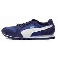 puma st runner nl trainers mens navywhite