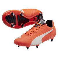 puma evospeed 44 soft ground football boots lava blast