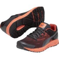 Puma Sequence Ladies Running Shoes - Black/Orange, 3 UK