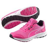 Puma Descendant v4 Ladies Running Shoes - Pink/Silver/Black, 8 UK