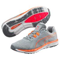 puma speed 500 ignite nightcat ladies running shoes grey 75 uk