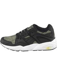 Puma Mens Blaze Tiger Mesh Trainers Yellow/Black