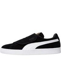 puma mens suede wrap trainers blackwhite