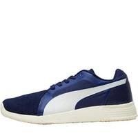 Puma Mens St Trainer Evo Trainers Peacoat/White