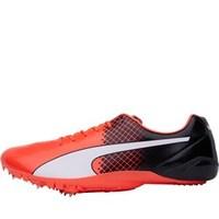 puma mens evospeed electric tricks sprint spikes redblackwhite