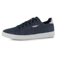 Puma Smash Denim Mens Trainers