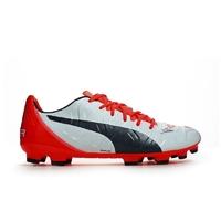 Puma Evopower 1.2 AG Football Boots (White-Orange)