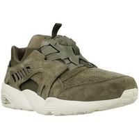 puma disc blaze mono agave gr mens shoes trainers in green