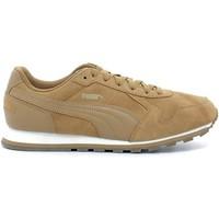 puma 359128 sport shoes man brown mens trainers in brown
