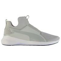 Puma Rebel Mid Trainers Ladies