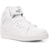 Puma Rebound Street L men\'s Shoes (High-top Trainers) in white