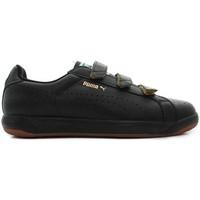 puma marseille mens shoes trainers in black