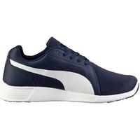 puma st trainer evo peacoatwhite mens shoes trainers in white