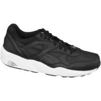 Puma R698 Trinomic Leather men\'s Shoes (Trainers) in Black