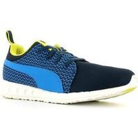 puma 188150 sport shoes man blue mens shoes trainers in blue