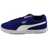 puma suede mens shoes trainers in blue