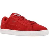 Puma Suede X Trapstar men\'s Shoes (Trainers) in Red