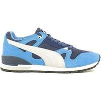 puma 361337 sport shoes man blue mens trainers in blue