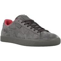 puma x staple clyde high mens shoes trainers in grey