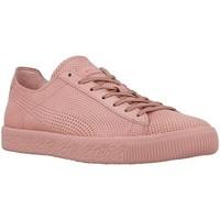 puma x stampd clyde came mens shoes trainers in pink