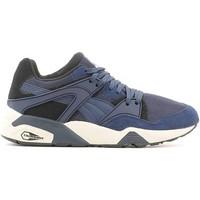 puma 361334 sport shoes man blue mens trainers in blue