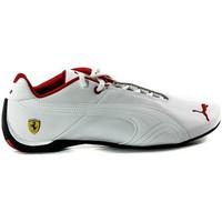 puma future cat leather sf mens shoes trainers in white
