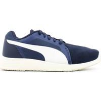 puma 360949 sport shoes man blue mens shoes trainers in blue