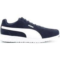 puma 188934 sport shoes man blue mens trainers in blue