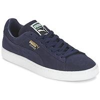 Puma SUEDE CLASSIC + men\'s Shoes (Trainers) in blue
