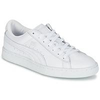 Puma BASKET CLASSIC LFS M men\'s Shoes (Trainers) in white
